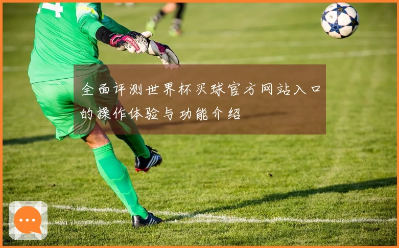 全面评测世界杯买球官方网站入口的操作体验与功能介绍